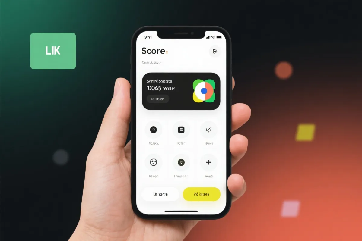 LCP比分站 App 界面预览